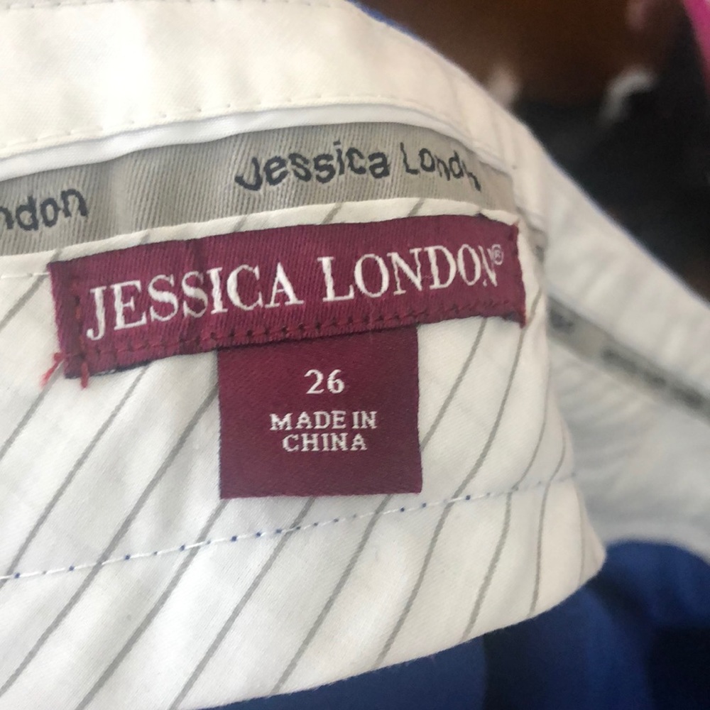 Jessica London size 26 cobalt blue dress pant.